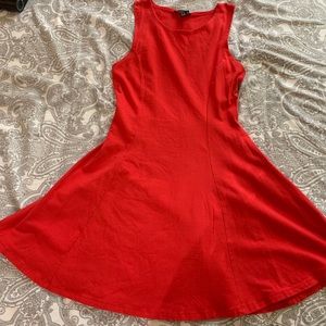 Casual Red Dress